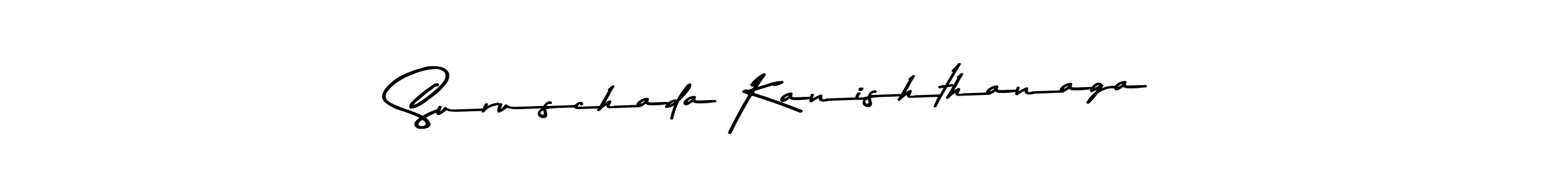 Design your own signature with our free online signature maker. With this signature software, you can create a handwritten (Asem Kandis PERSONAL USE) signature for name Suruschada Kanishthanaga. Suruschada Kanishthanaga signature style 9 images and pictures png