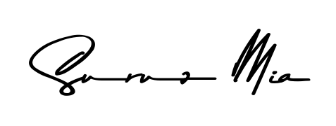 Discover the perfect balance of readability and style for Suruz Mia with Asem Kandis PERSONAL USE font. Create your dream signature today. Suruz Mia signature style 9 images and pictures png