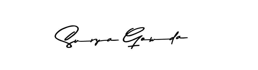 You can use this online signature creator to create a handwritten signature for the name Surya Gowda. This is the best online autograph maker. Surya Gowda signature style 9 images and pictures png