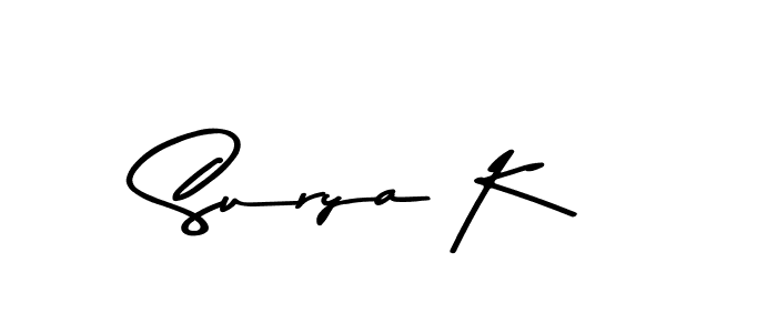 Also we have Surya K name is the best signature style. Create professional handwritten signature collection using Asem Kandis PERSONAL USE autograph style. Surya K signature style 9 images and pictures png