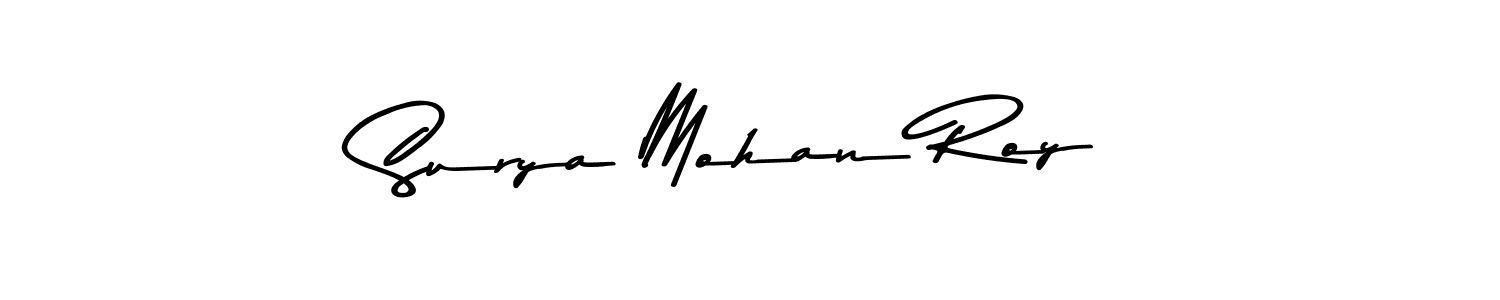 You should practise on your own different ways (Asem Kandis PERSONAL USE) to write your name (Surya Mohan Roy) in signature. don't let someone else do it for you. Surya Mohan Roy signature style 9 images and pictures png