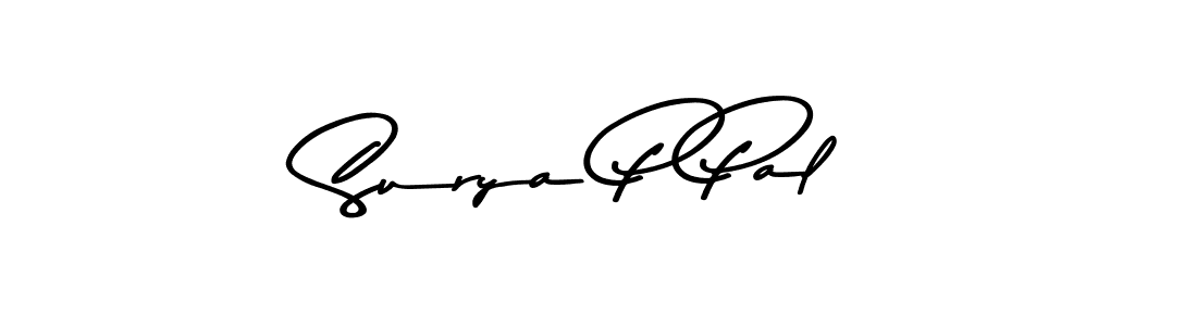 The best way (Asem Kandis PERSONAL USE) to make a short signature is to pick only two or three words in your name. The name Surya P Pal include a total of six letters. For converting this name. Surya P Pal signature style 9 images and pictures png