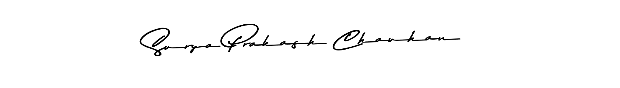 The best way (Asem Kandis PERSONAL USE) to make a short signature is to pick only two or three words in your name. The name Surya Prakash Chauhan include a total of six letters. For converting this name. Surya Prakash Chauhan signature style 9 images and pictures png