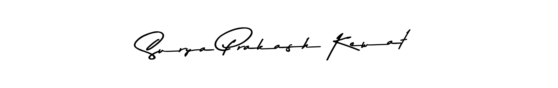 Use a signature maker to create a handwritten signature online. With this signature software, you can design (Asem Kandis PERSONAL USE) your own signature for name Surya Prakash Kewat. Surya Prakash Kewat signature style 9 images and pictures png