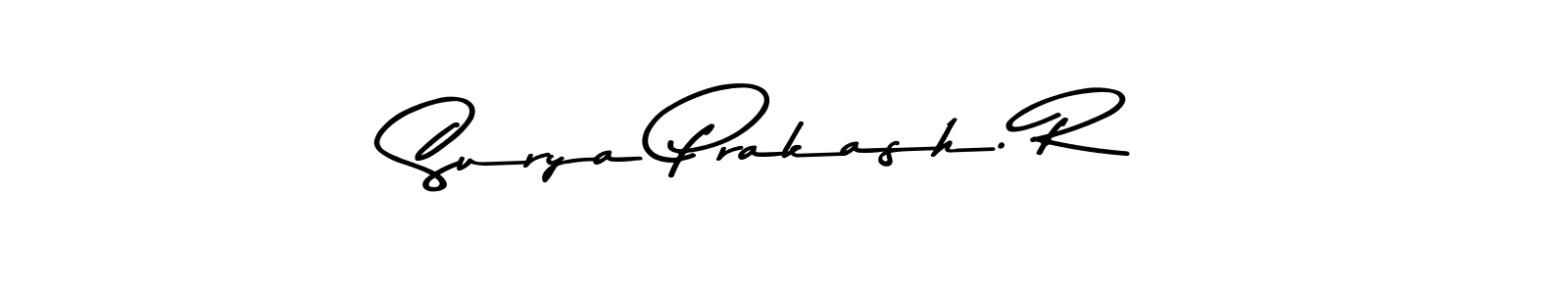 How to make Surya Prakash. R signature? Asem Kandis PERSONAL USE is a professional autograph style. Create handwritten signature for Surya Prakash. R name. Surya Prakash. R signature style 9 images and pictures png