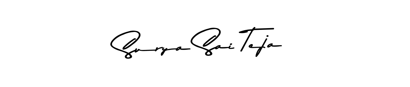 Asem Kandis PERSONAL USE is a professional signature style that is perfect for those who want to add a touch of class to their signature. It is also a great choice for those who want to make their signature more unique. Get Surya Sai Teja name to fancy signature for free. Surya Sai Teja signature style 9 images and pictures png