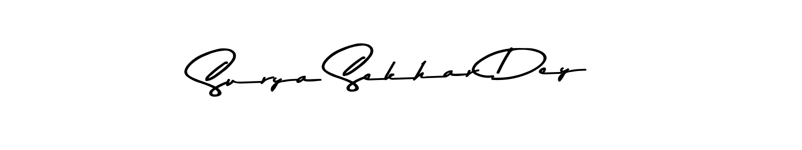 The best way (Asem Kandis PERSONAL USE) to make a short signature is to pick only two or three words in your name. The name Surya Sekhar Dey include a total of six letters. For converting this name. Surya Sekhar Dey signature style 9 images and pictures png