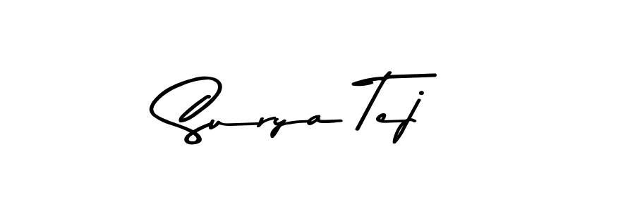 Make a beautiful signature design for name Surya Tej. Use this online signature maker to create a handwritten signature for free. Surya Tej signature style 9 images and pictures png