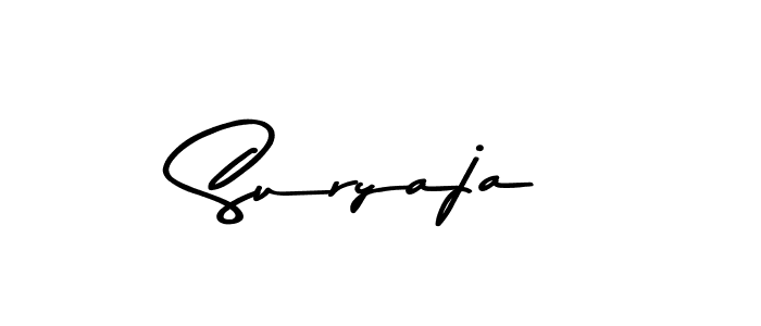 Make a beautiful signature design for name Suryaja. Use this online signature maker to create a handwritten signature for free. Suryaja signature style 9 images and pictures png