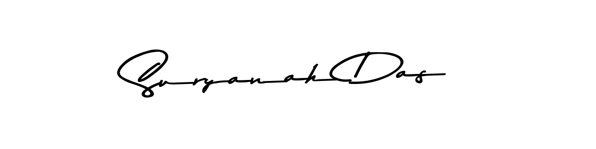 You should practise on your own different ways (Asem Kandis PERSONAL USE) to write your name (Suryanah Das) in signature. don't let someone else do it for you. Suryanah Das signature style 9 images and pictures png