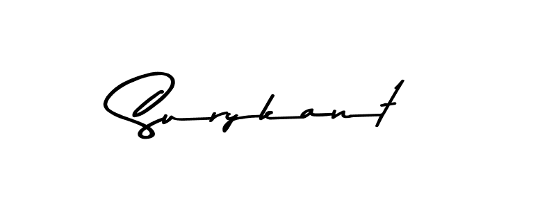 Make a beautiful signature design for name Surykant. Use this online signature maker to create a handwritten signature for free. Surykant signature style 9 images and pictures png