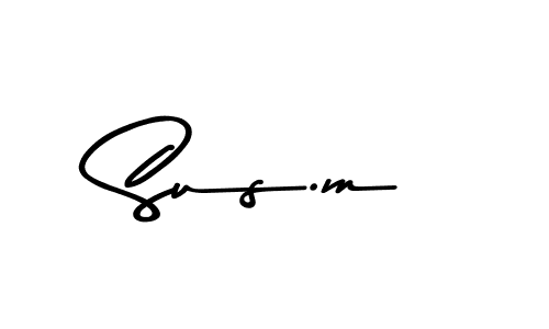 This is the best signature style for the Sus.m name. Also you like these signature font (Asem Kandis PERSONAL USE). Mix name signature. Sus.m signature style 9 images and pictures png