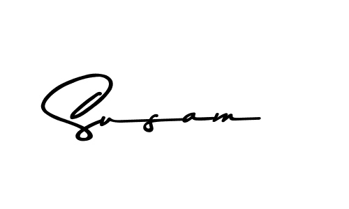 Also we have Susam name is the best signature style. Create professional handwritten signature collection using Asem Kandis PERSONAL USE autograph style. Susam signature style 9 images and pictures png