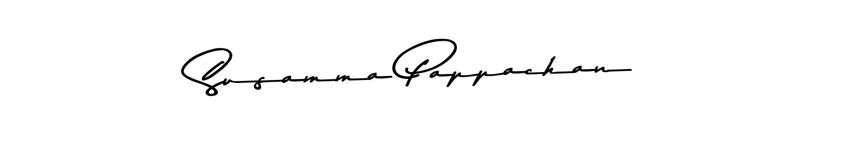 The best way (Asem Kandis PERSONAL USE) to make a short signature is to pick only two or three words in your name. The name Susamma Pappachan include a total of six letters. For converting this name. Susamma Pappachan signature style 9 images and pictures png