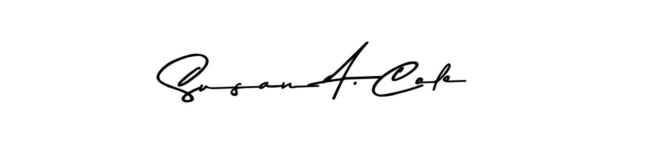 You should practise on your own different ways (Asem Kandis PERSONAL USE) to write your name (Susan A. Cole) in signature. don't let someone else do it for you. Susan A. Cole signature style 9 images and pictures png
