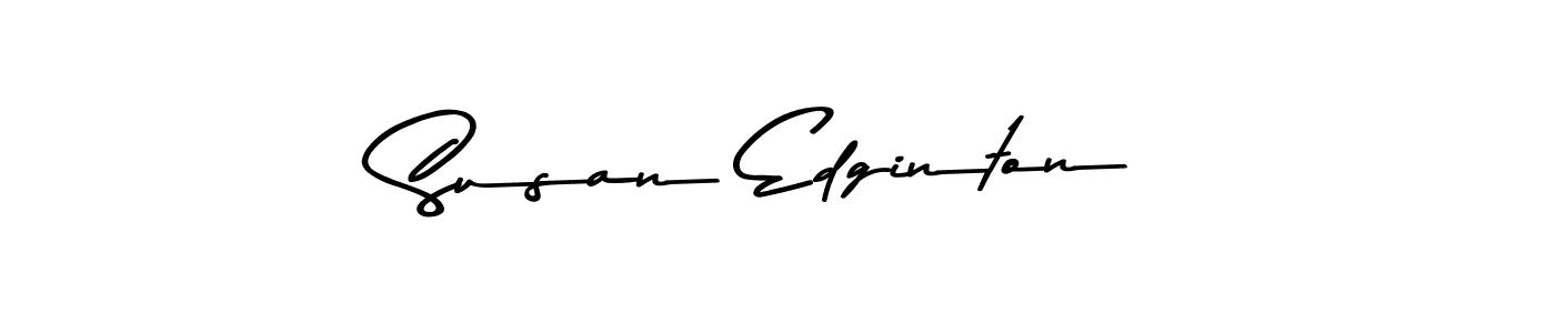 Create a beautiful signature design for name Susan Edginton. With this signature (Asem Kandis PERSONAL USE) fonts, you can make a handwritten signature for free. Susan Edginton signature style 9 images and pictures png