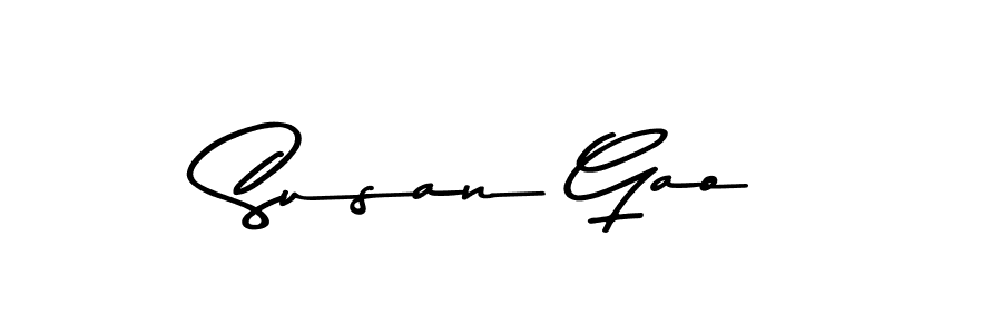 How to make Susan Gao signature? Asem Kandis PERSONAL USE is a professional autograph style. Create handwritten signature for Susan Gao name. Susan Gao signature style 9 images and pictures png