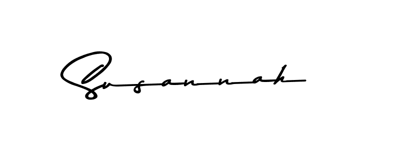 Design your own signature with our free online signature maker. With this signature software, you can create a handwritten (Asem Kandis PERSONAL USE) signature for name Susannah. Susannah signature style 9 images and pictures png