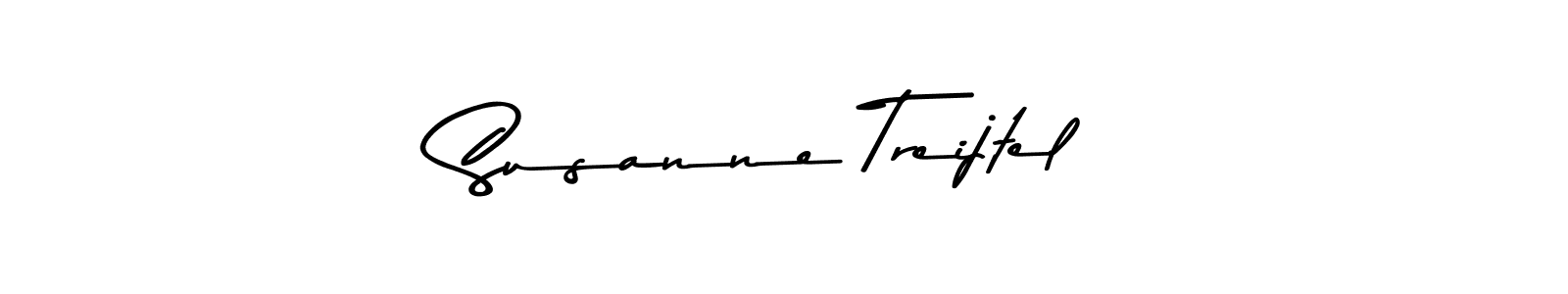 Create a beautiful signature design for name Susanne Treijtel. With this signature (Asem Kandis PERSONAL USE) fonts, you can make a handwritten signature for free. Susanne Treijtel signature style 9 images and pictures png