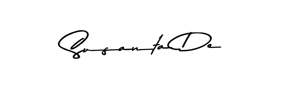 This is the best signature style for the Susanta De name. Also you like these signature font (Asem Kandis PERSONAL USE). Mix name signature. Susanta De signature style 9 images and pictures png