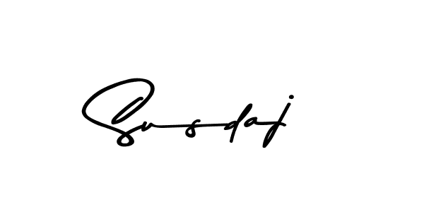 Design your own signature with our free online signature maker. With this signature software, you can create a handwritten (Asem Kandis PERSONAL USE) signature for name Susdaj. Susdaj signature style 9 images and pictures png