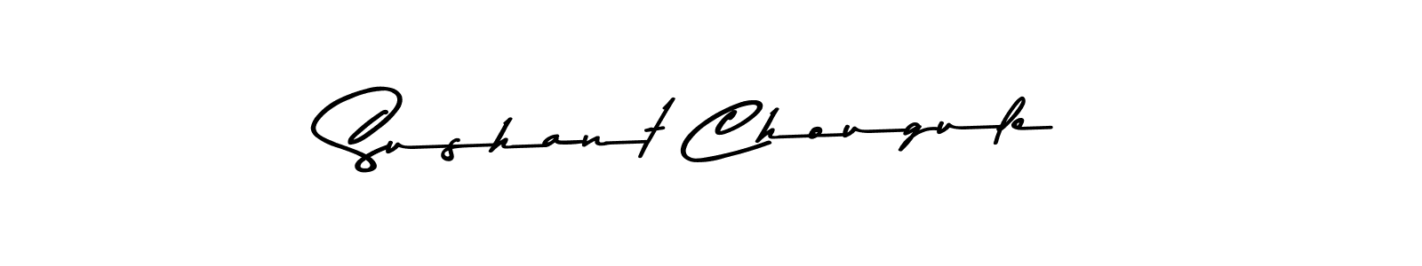Use a signature maker to create a handwritten signature online. With this signature software, you can design (Asem Kandis PERSONAL USE) your own signature for name Sushant Chougule. Sushant Chougule signature style 9 images and pictures png