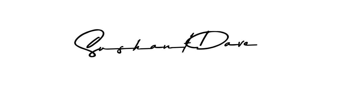 Similarly Asem Kandis PERSONAL USE is the best handwritten signature design. Signature creator online .You can use it as an online autograph creator for name Sushant Dave. Sushant Dave signature style 9 images and pictures png