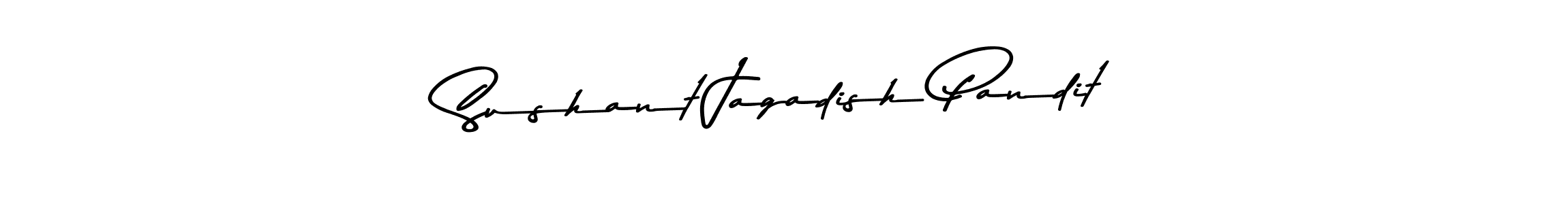 Also You can easily find your signature by using the search form. We will create Sushant Jagadish Pandit name handwritten signature images for you free of cost using Asem Kandis PERSONAL USE sign style. Sushant Jagadish Pandit signature style 9 images and pictures png