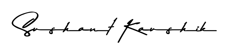How to make Sushant Kaushik name signature. Use Asem Kandis PERSONAL USE style for creating short signs online. This is the latest handwritten sign. Sushant Kaushik signature style 9 images and pictures png