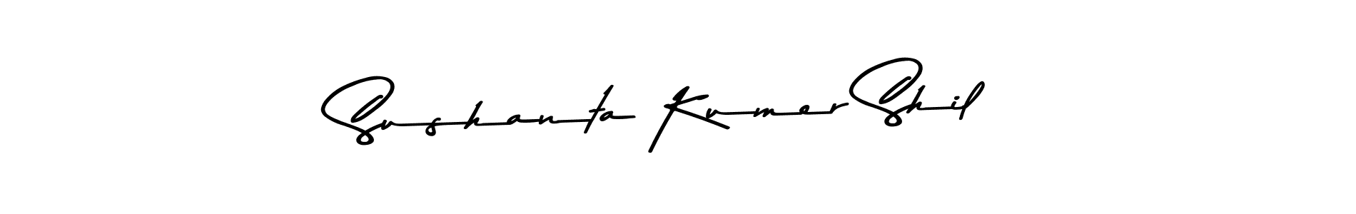 Use a signature maker to create a handwritten signature online. With this signature software, you can design (Asem Kandis PERSONAL USE) your own signature for name Sushanta Kumer Shil. Sushanta Kumer Shil signature style 9 images and pictures png