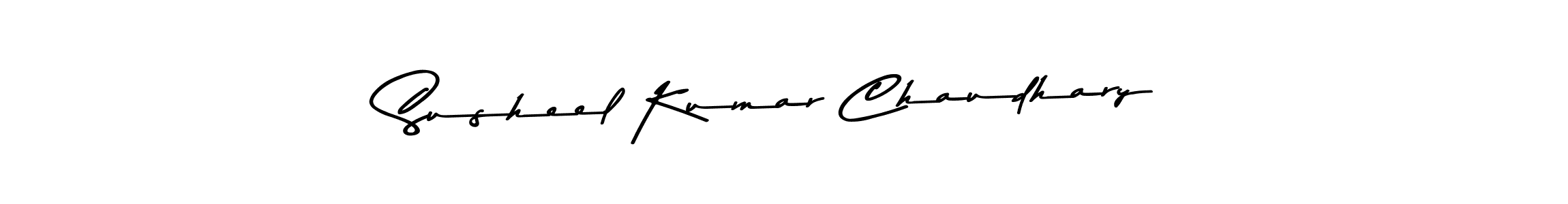 Susheel Kumar Chaudhary stylish signature style. Best Handwritten Sign (Asem Kandis PERSONAL USE) for my name. Handwritten Signature Collection Ideas for my name Susheel Kumar Chaudhary. Susheel Kumar Chaudhary signature style 9 images and pictures png