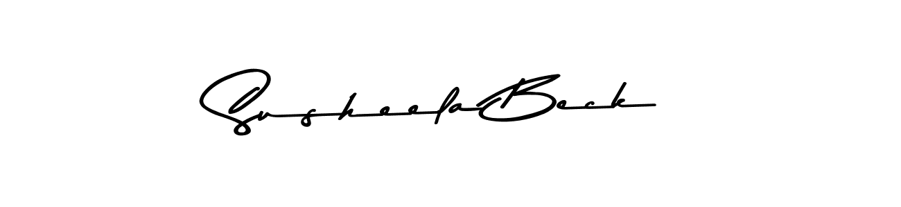 Similarly Asem Kandis PERSONAL USE is the best handwritten signature design. Signature creator online .You can use it as an online autograph creator for name Susheela Beck. Susheela Beck signature style 9 images and pictures png