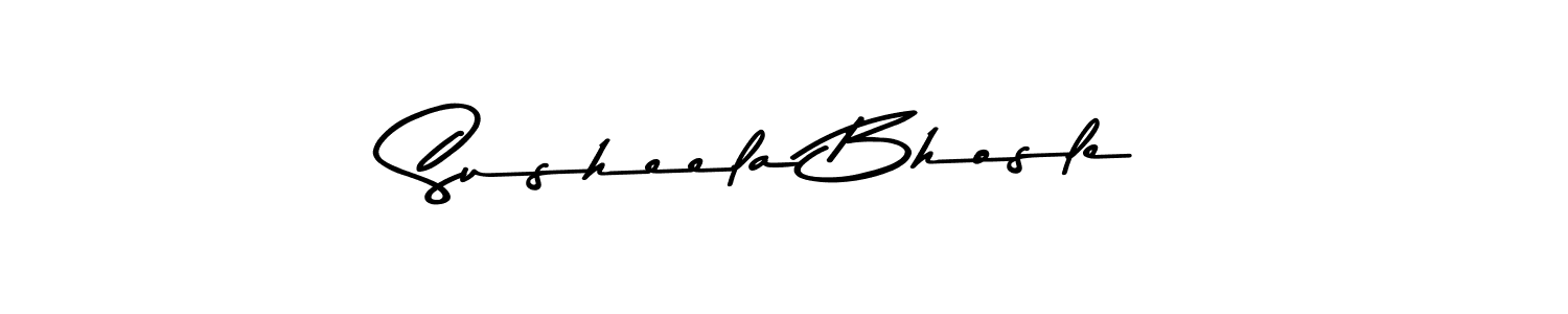 Similarly Asem Kandis PERSONAL USE is the best handwritten signature design. Signature creator online .You can use it as an online autograph creator for name Susheela Bhosle. Susheela Bhosle signature style 9 images and pictures png