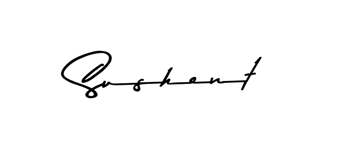 Sushent stylish signature style. Best Handwritten Sign (Asem Kandis PERSONAL USE) for my name. Handwritten Signature Collection Ideas for my name Sushent. Sushent signature style 9 images and pictures png