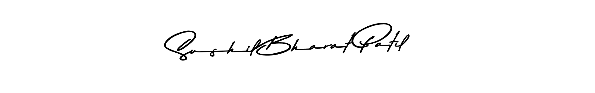 Also You can easily find your signature by using the search form. We will create Sushil Bharat Patil name handwritten signature images for you free of cost using Asem Kandis PERSONAL USE sign style. Sushil Bharat Patil signature style 9 images and pictures png