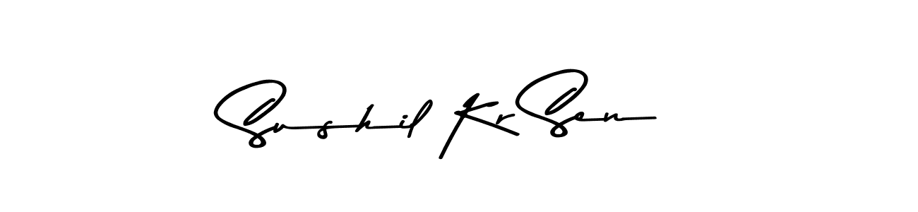 How to make Sushil Kr Sen signature? Asem Kandis PERSONAL USE is a professional autograph style. Create handwritten signature for Sushil Kr Sen name. Sushil Kr Sen signature style 9 images and pictures png