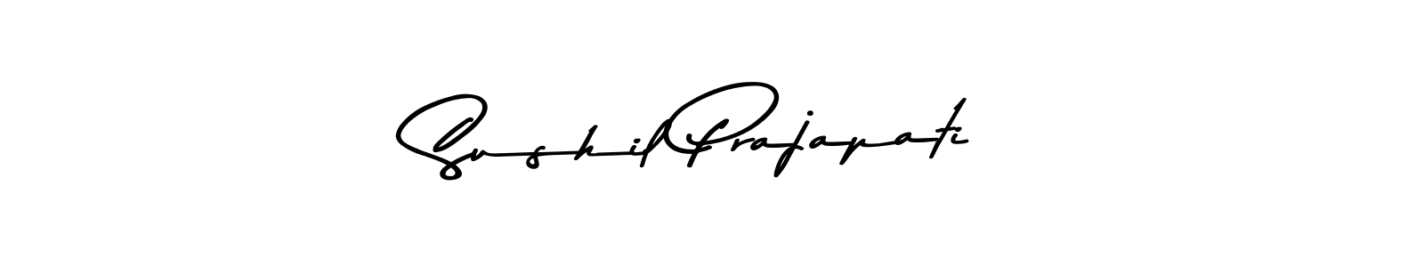 Also You can easily find your signature by using the search form. We will create Sushil Prajapati name handwritten signature images for you free of cost using Asem Kandis PERSONAL USE sign style. Sushil Prajapati signature style 9 images and pictures png