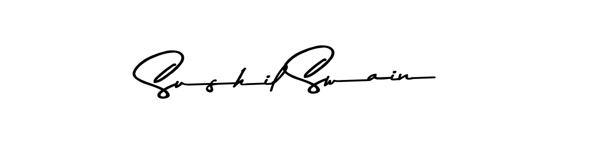 Also You can easily find your signature by using the search form. We will create Sushil Swain name handwritten signature images for you free of cost using Asem Kandis PERSONAL USE sign style. Sushil Swain signature style 9 images and pictures png