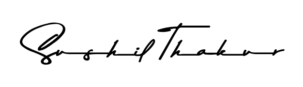 The Asem Kandis PERSONAL USE signature style provides a bold statement for name Sushil Thakur. Designed for business owners, executives, and leaders. Sushil Thakur signature style 9 images and pictures png