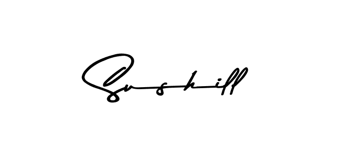 How to make Sushill signature? Asem Kandis PERSONAL USE is a professional autograph style. Create handwritten signature for Sushill name. Sushill signature style 9 images and pictures png