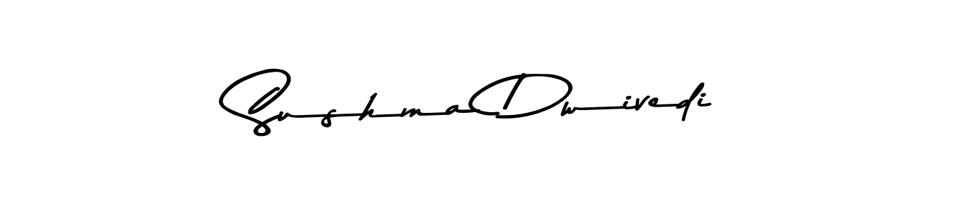 This is the best signature style for the Sushma Dwivedi name. Also you like these signature font (Asem Kandis PERSONAL USE). Mix name signature. Sushma Dwivedi signature style 9 images and pictures png