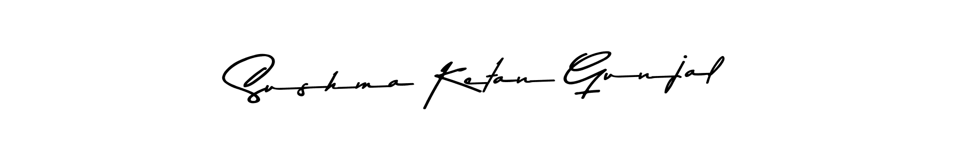 if you are searching for the best signature style for your name Sushma Ketan Gunjal. so please give up your signature search. here we have designed multiple signature styles  using Asem Kandis PERSONAL USE. Sushma Ketan Gunjal signature style 9 images and pictures png