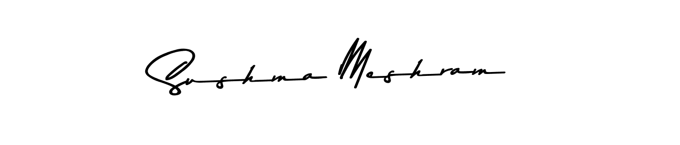 Also You can easily find your signature by using the search form. We will create Sushma Meshram name handwritten signature images for you free of cost using Asem Kandis PERSONAL USE sign style. Sushma Meshram signature style 9 images and pictures png