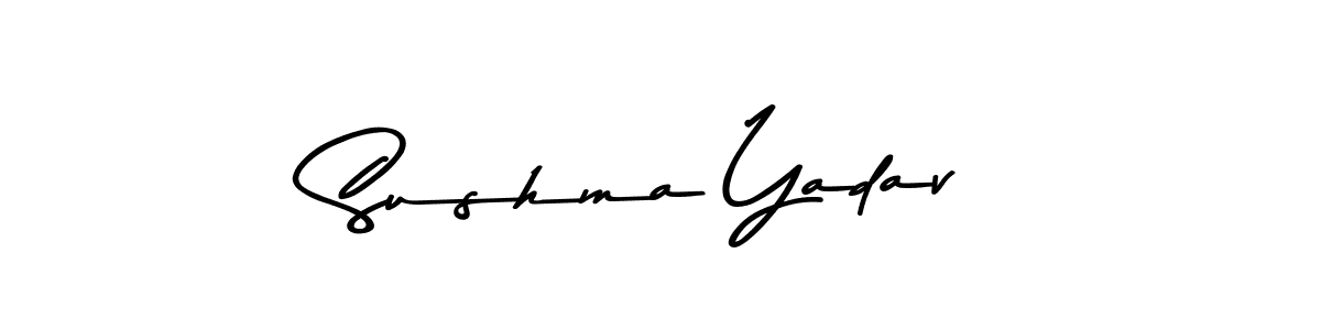 Also You can easily find your signature by using the search form. We will create Sushma Yadav name handwritten signature images for you free of cost using Asem Kandis PERSONAL USE sign style. Sushma Yadav signature style 9 images and pictures png