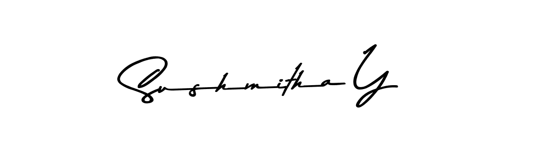 Make a beautiful signature design for name Sushmitha Y. Use this online signature maker to create a handwritten signature for free. Sushmitha Y signature style 9 images and pictures png