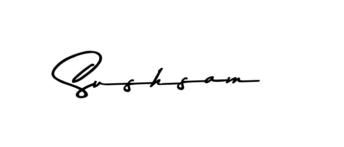 if you are searching for the best signature style for your name Sushsam. so please give up your signature search. here we have designed multiple signature styles  using Asem Kandis PERSONAL USE. Sushsam signature style 9 images and pictures png