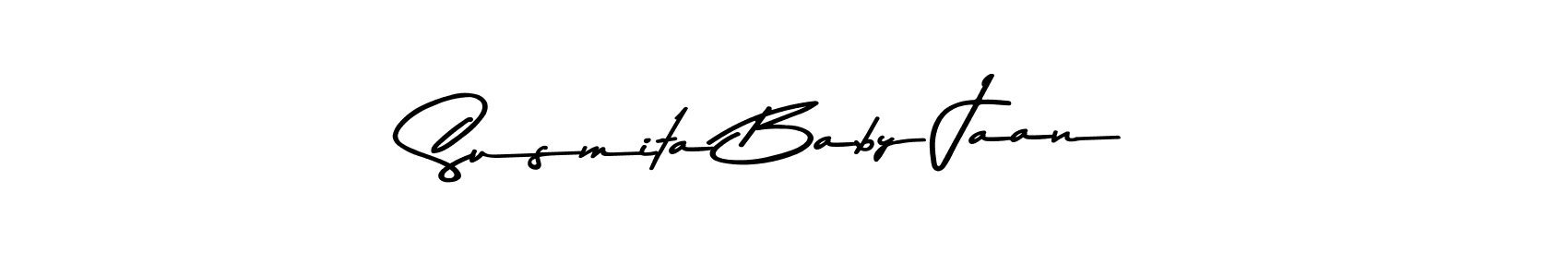 You should practise on your own different ways (Asem Kandis PERSONAL USE) to write your name (Susmita Baby Jaan) in signature. don't let someone else do it for you. Susmita Baby Jaan signature style 9 images and pictures png