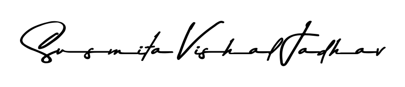A modern signature idea for name Susmita Vishal Jadhav using Asem Kandis PERSONAL USE font. Clean strokes and elegant curves make it stand out instantly. Susmita Vishal Jadhav signature style 9 images and pictures png