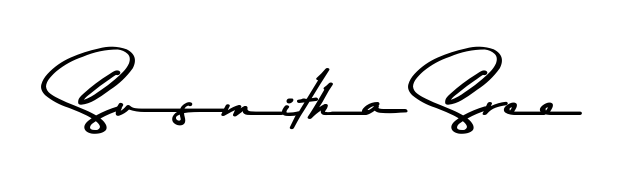 Stand out with a creative autograph for Susmitha Sree. The Asem Kandis PERSONAL USE styling blends modern aesthetics with classic signature flourishes. Susmitha Sree signature style 9 images and pictures png