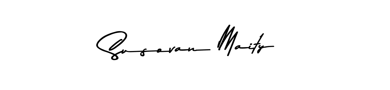 How to make Susovan Maity signature? Asem Kandis PERSONAL USE is a professional autograph style. Create handwritten signature for Susovan Maity name. Susovan Maity signature style 9 images and pictures png